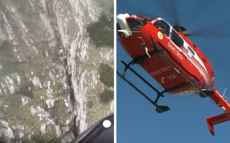 Alpiniști prăbușiți la Bușteni, după ruperea unei corzi. Un deces confirmat deja