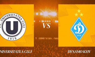 UEFA a stabilit arbitrul partidei "U" Cluj - Dinamo Kiev. Cine va conduce jocul