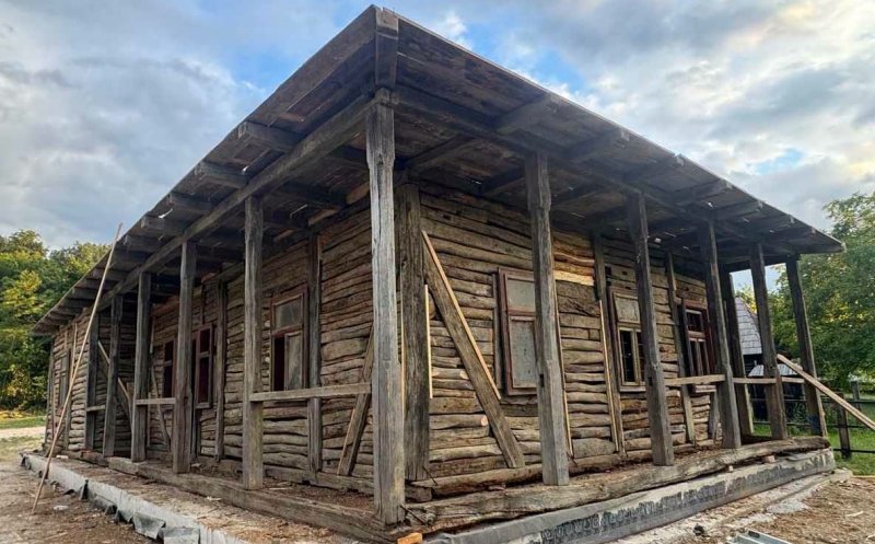 Prima casă evreiască din patrimoniul Muzeului Etnografic al Transilvaniei prinde contur la Cluj-Napoca
