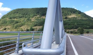 Pod nou pe un drum județean din Cluj. Este al 4-lea construit prin Programul „Anghel Saligny”