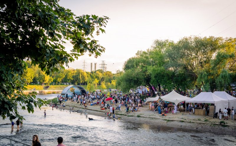Pe malul Someșului în Cluj, ca pe plajă la mare. Programul Vamos a la Playa 2026