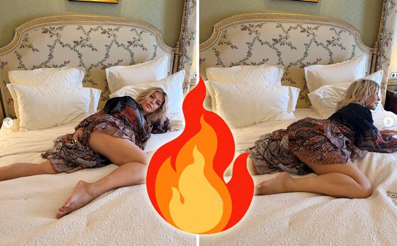 Loredana Groza, taxată dur după ce s-a ”crăcit” pe un pat de hotel: ”Totuși, ai o vârstă...” / Unii au crezut că vrea să dea foc internetului