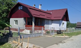 Lucrări de întreținere pe un nou drum județean din Cluj