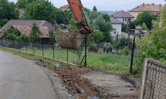 Lucrări pe un nou drum județean din Cluj. Se construiesc și accese la proprietăți