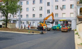 Vești bune pentru șoferii din Turda. O nouă parcare cu peste 40 de locuri, aproape gata