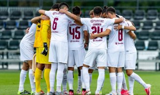 CFR Cluj a jucat doar o repriză și se întoarce cu o remiză din Armenia