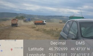 Garda de Mediu a depistat la Cluj al 5-lea amplasament ILEGAL folosit pentru depozitarea materialelor rezultate din excavații