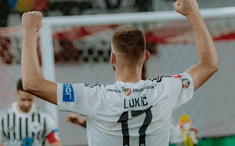 Lukic s-a întors cu gol la "U" Cluj și nu se gândește la plecare: "Mă simt foarte bine aici"
