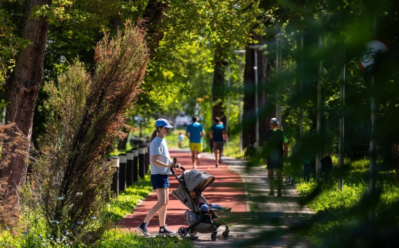 Vreme frumoasă la Cluj-Napoca, duminică. Temperaturile urcă până la 28 de grade