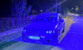 Inconștiență totală în Cluj: tânăr prins beat criță la volan, deși nu avea permis. Ce alcoolemie avea