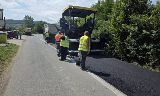 Ample lucrări pe un drum județean din Cluj. Sunt vizați peste 30 km