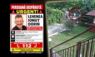 APEL disperat pe Facebook la 4 zile de la dispariția unui bărbat din Cluj: ”AVEM NEVOIE DE AJUTOR SĂ-L GĂSIM PE LEHENEA IONUȚ DORIN”