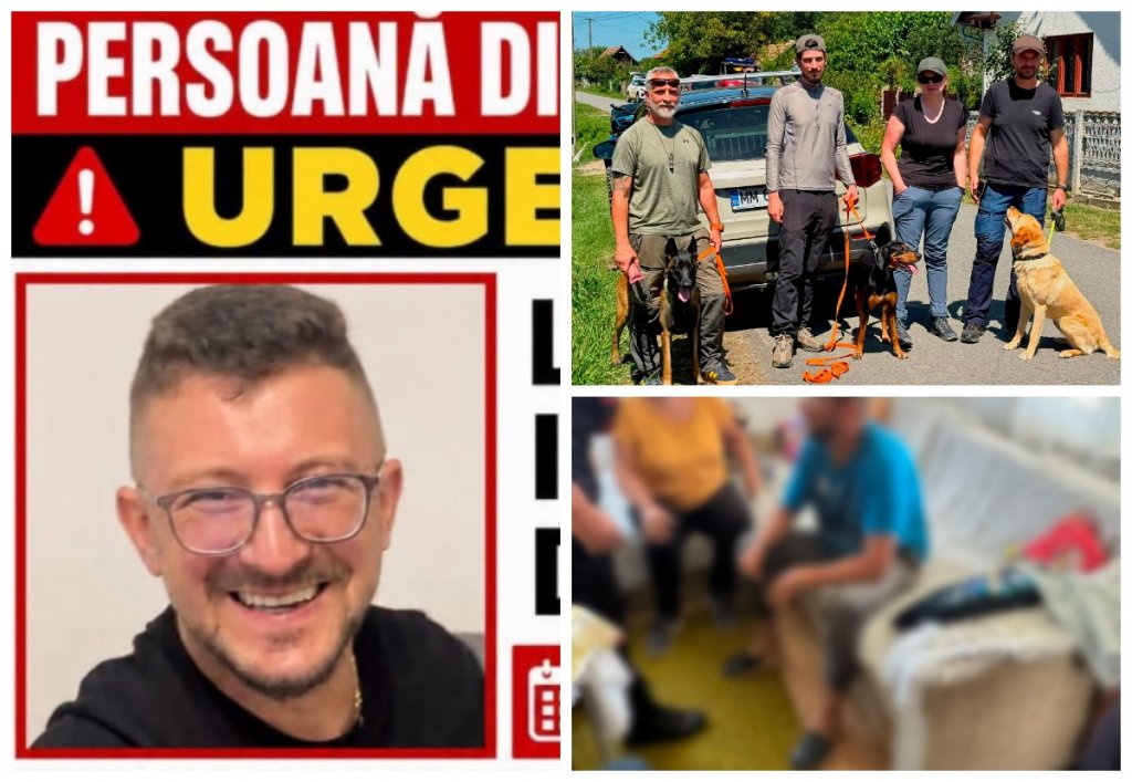 Clujeanul dispărut, pentru care s-au mobilizat sute de oameni, a fost găsit pe un câmp într-un alt județ. Ce spune poliția