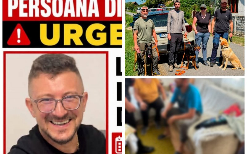 Clujeanul dispărut, pentru care s-au mobilizat sute de oameni, a fost găsit pe un câmp într-un alt județ. Ce spune poliția