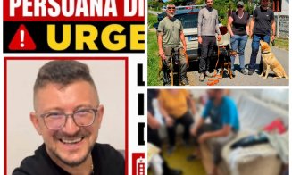 Clujeanul dispărut, pentru care s-au mobilizat sute de oameni, a fost găsit pe un câmp într-un alt județ. Ce spune poliția