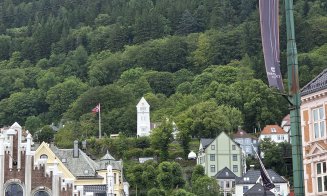 "U" joacă pe tărâmul vikingilor. Bergen i-a întâmpinat pe clujeni cu ploaie și temperaturi scăzute