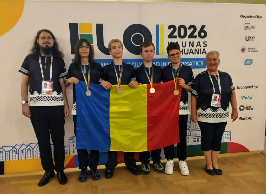 România, din nou pe podiumul mondial! Elevii români au ocupat locul I la Olimpiada Europeană de Informatică pentru Juniori