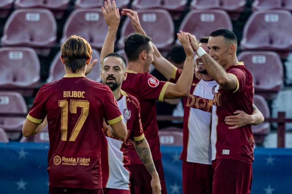 Răzbunarea lui Pancu. CFR Cluj a pierdut derby-ul vișiniu cu Rapid