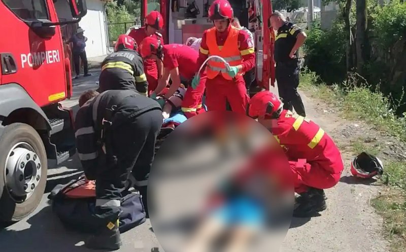 O familie din Florești a ajuns la spital după un accident cumplit cu ATV-ul. Fetița lor are doar 3 ani