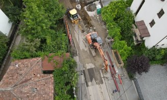 În ce stadiu sunt lucrările de canalizare de pe strada C.A. Rosetti din Cluj-Napoca