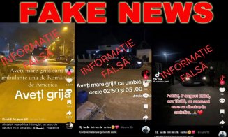 Prefectul Clujului cere toleranță ZERO față de orice formă de violență împotriva personalului medical / ”Ambulanța neagră care răpește copii”, un fake-news grosolan
