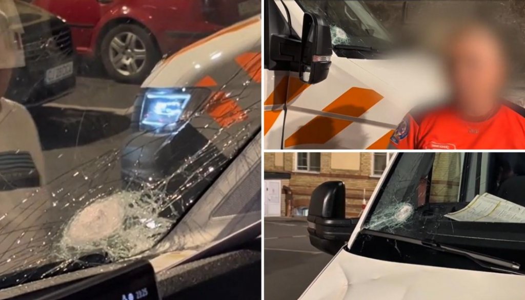 Șoferul ambulanței atacate cu bâte și topoare în Cluj, operat pentru a doua oară. În ce stare de află