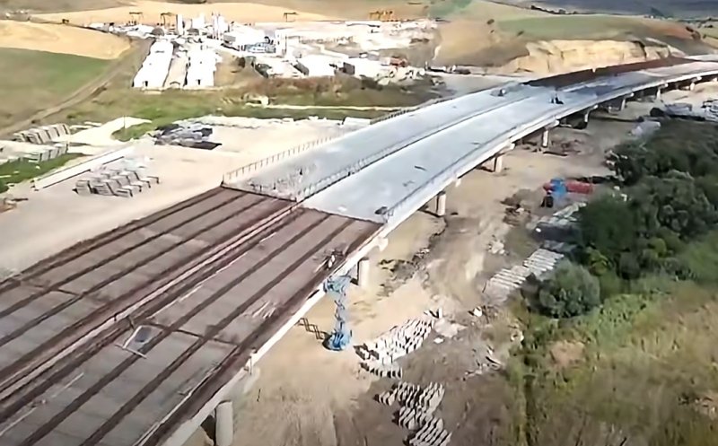 Autostrada Transilvania A3: Avans și pe viaductele de la Nădășelu - Mihăiești și Mihăiești - Zimbor