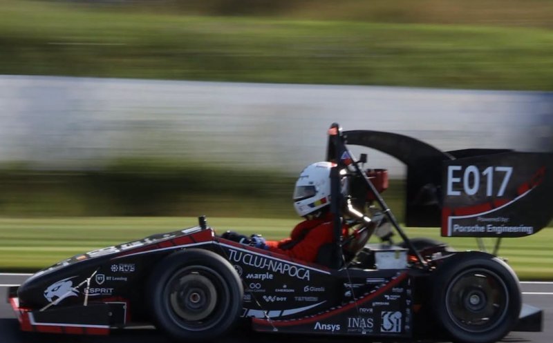 Studenții de la ART TU Cluj-Napoca, în competiție cu 80 de echipe din lume! Echipa UTCN concurează la Formula Student Germany