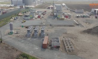 Cum avansează lucrările la centrala electrică de 160 MW din județul Cluj: Stadiul șantierului și când va fi gata