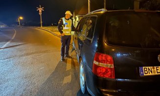 Acțiune de amploare a polițiștilor clujeni. Zeci de șoferi au fost verificați în cursul nopții