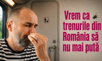 Un clujean cere CFR Călători "ca trenurile din România să nu mai pută!"