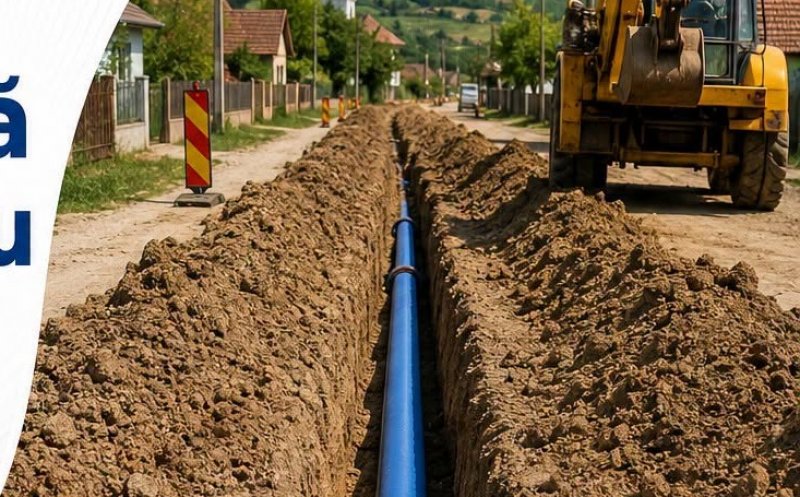 Locuitorii unui sat din Cluj nu vor mai avea probleme cu apa. Se extinde rețeaua existentă