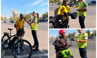 Acțiune amplă în Cluj pentru siguranța pietonilor și a celor pe trotinete! Polițiștii identifică zonele cu risc ridicat