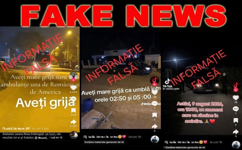 Primăria din Cluj care nu vrea să repete cazul ambulanței atacate din cauza Tik Tok-ului. Campanie privind dezinformarea pe internet