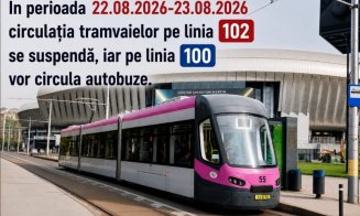 Se suspendă tramvaiul 102