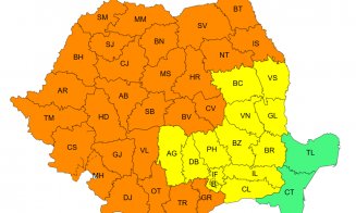 A revenit CANICULA! Clujul, sub COD PORTOCALIU de disconfort termic și noapte tropicală. Maximele, spre 40 de grade