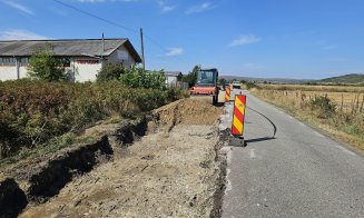 Reparații generale pe un drum județean din Cluj. Se intervine pe 24 de km