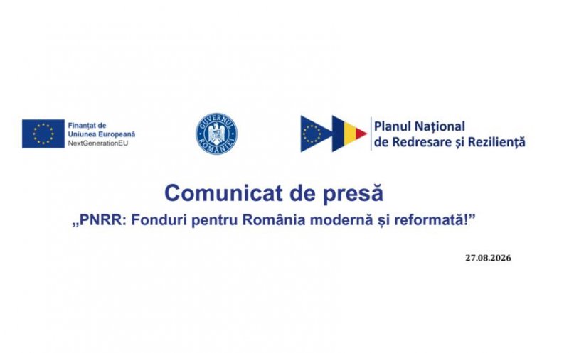 Comunicat de presă privind finalizarea proiectului “COMUNA CEANU MARE - DESTINAȚIE TURISTICĂ INTEGRATĂ ȘI DIGITALIZATĂ”