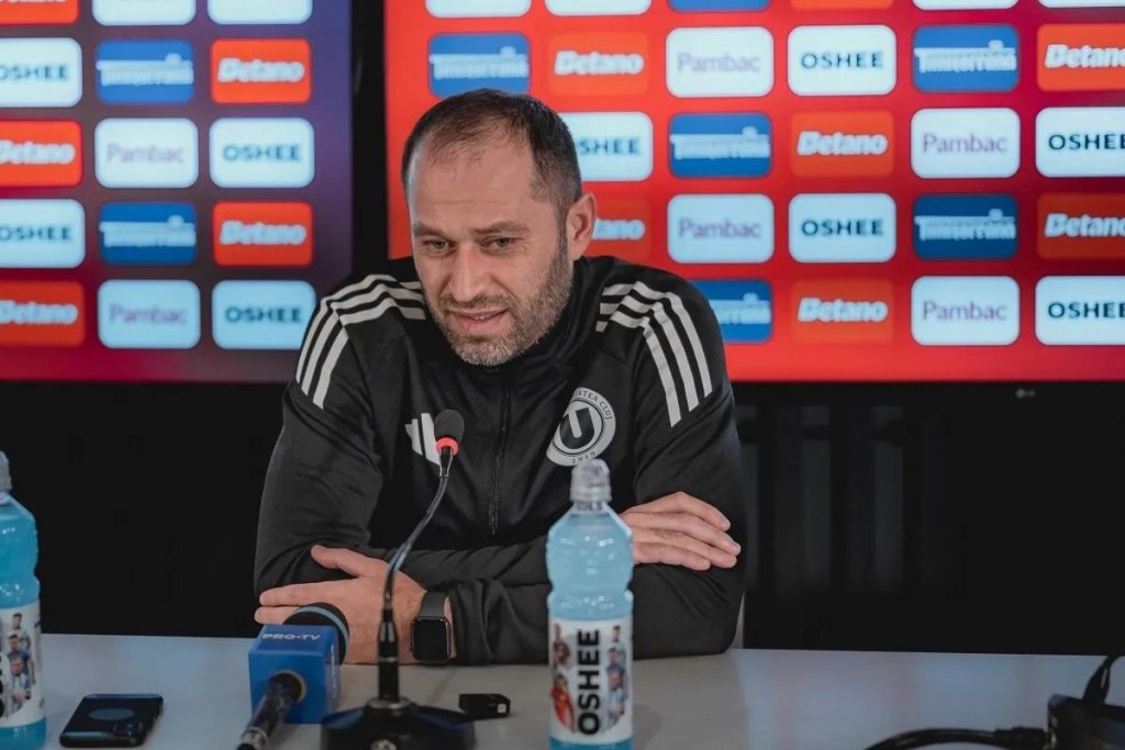 "U" Cluj se pregătește pentru un nou meci fără antrenorul principal. Cebotaru: "Știm ce avem de făcut"