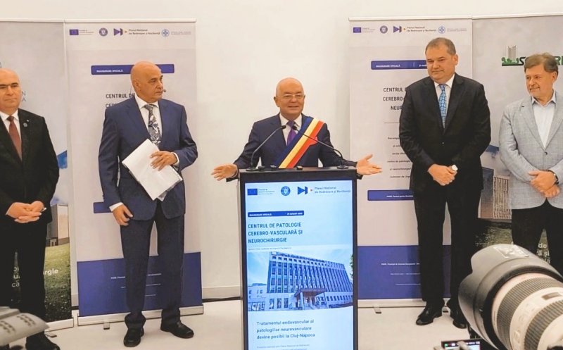 Emil Boc, la inaugurarea Centrului de Neurochirurgie: „Clujul medical de astăzi este mai bogat. Atunci când lucrăm împreună, reușim!”