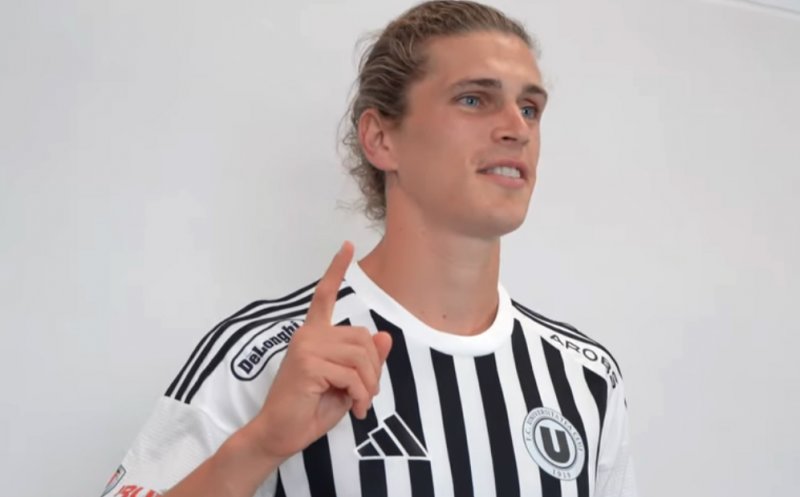 Primele declarații ale celui mai nou transfer al ”U” Cluj: ”Voi da totul pe teren” / Elvețianul, care arată ca un fotomodel, a explorat orașul cu soția
