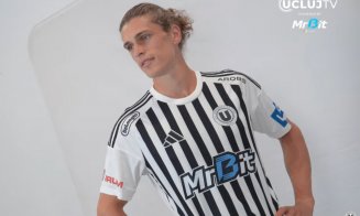 Primele declarații ale celui mai nou transfer de la ”U” Cluj: ”Voi da totul pe teren” / Elvețianul, care arată ca un fotomodel, a explorat orașul cu s