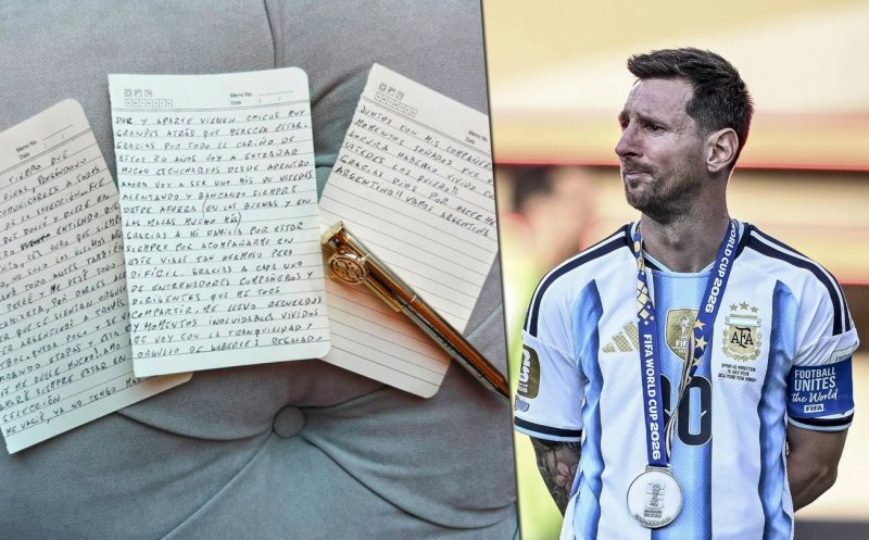 Leo Messi și-a anunțat retragerea: ”Îți mulțumesc, Doamne, că m-ai făcut argentinian! Am dat tot ce am avut; nu mai am nimic de oferit”