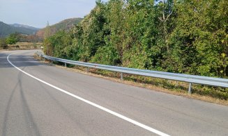 Reparații pe drumul județean care duce într-o zonă superbă a Clujului