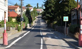 S-au terminat lucrările pe strada C.A. Rosetti din Cluj-Napoca
