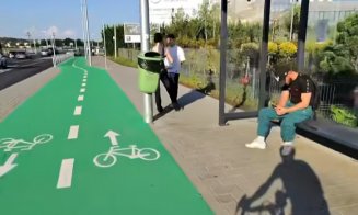 "O problemă cu frumoasele piste din zona Vivo: Așa să tot mergi pe bicicletă (sunt ironic), în 2h ajungi în centru”