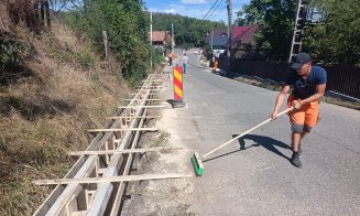 Se repară un nou drum județean din Cluj. O parte va fi închis vineri pentru asfaltare