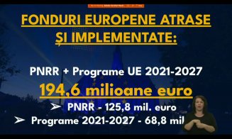 Bilanțul PNRR la Cluj-Napoca. Boc:  ‘’Cea mai mare investiție din istoria Clujului în infrastructura educațională’’