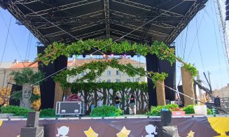 Piața Unirii, pregătită pentru WonderPuck. Spectacole la înălțime și acrobații spectaculoase, în centrul Clujului