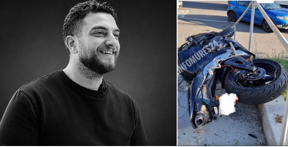 Cine este motociclistul care a MURIT în cumplitul accident din Târgu Mureș/ ATENȚIE, imagini-șoc cu momentul impactului